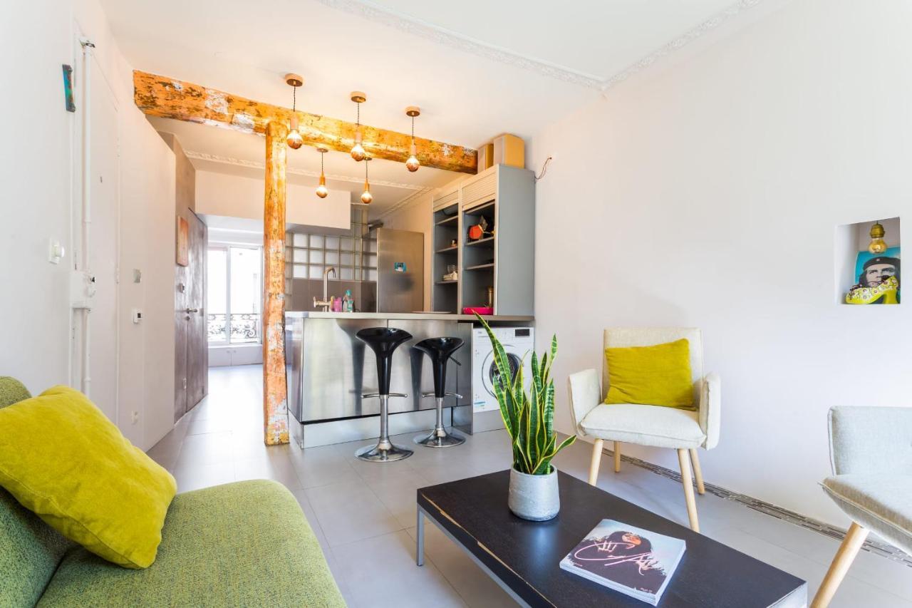 Charming Studio For 2 Near Republique Apartment Paris Bagian luar foto