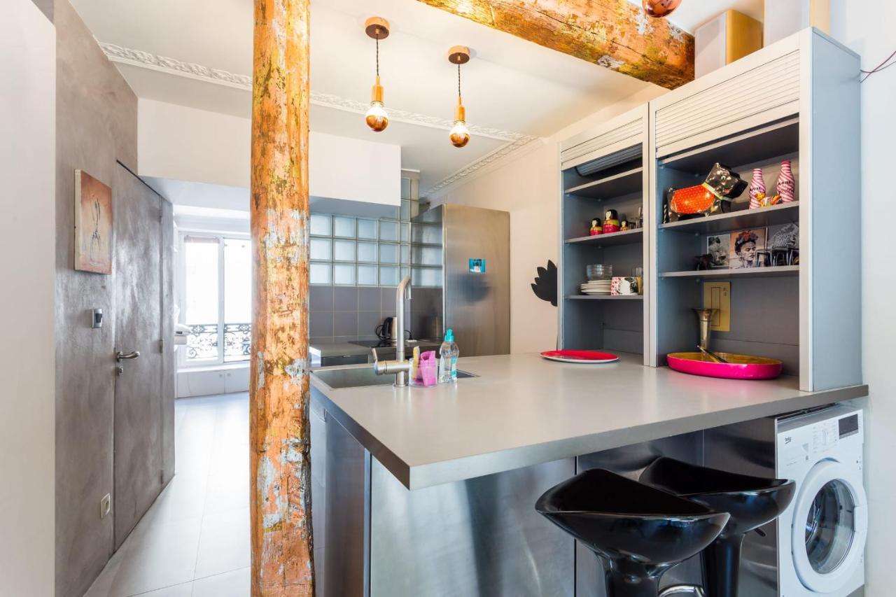 Charming Studio For 2 Near Republique Apartment Paris Bagian luar foto