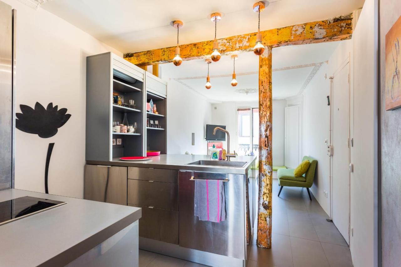 Charming Studio For 2 Near Republique Apartment Paris Bagian luar foto